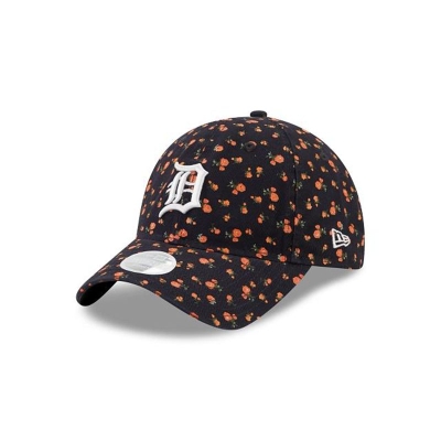 Detroit Tigers Gorra | New Era MLB Floral 9twenty Adjustable Cap Mexico - Azules